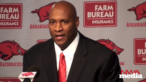 Paul Haynes was introduced Monday as Arkansas' new defensive coordinator. 