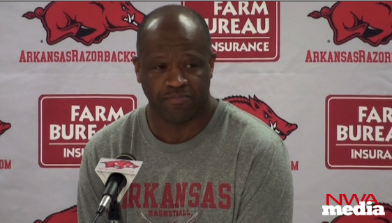 Arkansas coach Mike Anderson previews the Razorbacks' upcoming game against Charlotte. 