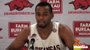 Arkansas guard Rickey Scott (23 points, 6 rebounds, 5 assists) recaps the Razorbacks&#x27; 80-67 win over Charlotte Wednesday night at Bud Walton Arena. 