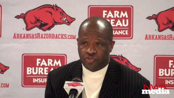 Arkansas coach Mike Anderson recaps the Razorbacks' 77-49 win over Texas Southern Friday night at Bud Walton Arena.