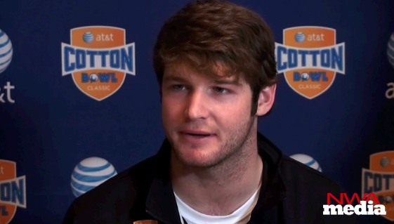 Arkansas quarterback Tyler Wilson previews the Razorbacks' upcoming matchup against Kansas State in the Cotton Bowl. 