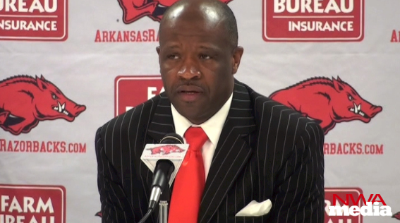 Arkansas coach Mike Anderson recaps the Razorbacks' 69-60 win over LSU Saturday at Bud Walton Arena. 