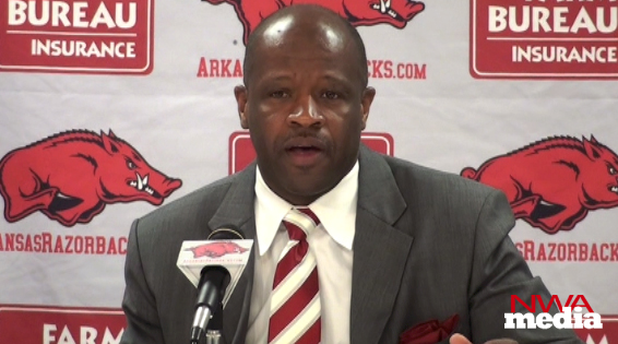 Arkansas coach Mike Anderson recaps the Razorbacks' 66-64 win over Michigan.