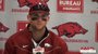 Arkansas designated hitter Sam Bates (5 RBIs) and catcher John Clay Reeves (2 RBIs) recap the Razorbacks&#x27; 13-1 win over Villanova on Saturday at Baum Stadium. 