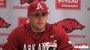 Arkansas center fielder Jacob Morris, shortstop Tim Carver and pitcher Cade Lynch recap the Razorbacks&#x27; 8-7 win over Northwestern State on Tuesday at Baum Stadium. 