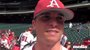 Arkansas pitcher Barrett Astin recaps the Razorbacks&#x27; 3-1 win over Texas Tech on Friday at Minute Maid Park in Houston. Astin pitched two innings and earned his second save of the season. 