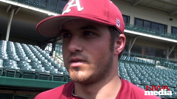 Arkansas pitcher DJ Baxendale previews the Razorbacks' upcoming series at LSU. 
