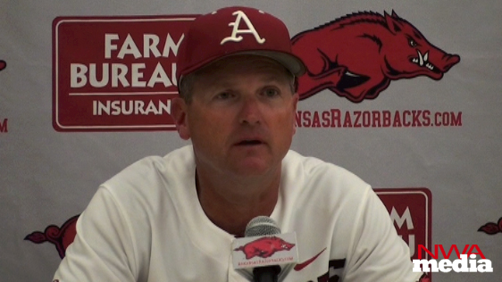 Arkansas coach Dave Van Horn recaps the Razorbacks' 10-7 loss to South Carolina on Sunday at Baum Stadium. 