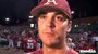 Arkansas third baseman Matt Reynolds recaps the Razorbacks&#x27; 6-5 win over Louisiana Tech on Tuesday at Dickey-Stephens Park in North Little Rock. 