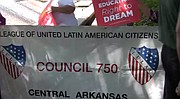 Supporters of the DREAM Act, a new bill that would give new opportunities to illegal and undocumented immigrants in the United States, held a small rally on the campus of Arkansas-Little Rock. 