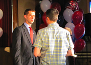 Tom Cotton, a Republican congressional candidate in the 4th District primary, talks about his last day of campaigning before the primary and why he&#x27;d be pleased with a runoff.