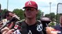 Arkansas third baseman Matt Reynolds previews the Razorbacks&#x27; upcoming game against South Carolina in the College World Series. 