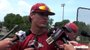 Arkansas pitcher Ryne Stanek previews the Razorbacks&#x27; upcoming game against South Carolina in the College World Series.