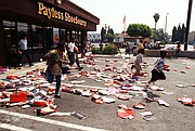 Rodney King, the black motorist whose 1991 videotaped beating by Los Angeles police officers was the touchstone for one of the most destructive race riots in the nation&#x27;s history, has died. The 47-year-old was found unresponsive in his pool. (June 17)