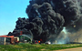 Two freight trains collided in the Oklahoma Panhandle on Sunday, sparking a huge diesel fire. (June 25)
