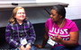 Fourth, fifth and sixth grader students work Thursday morning on projects at the young writers camp at the University of Central Arkansas in Conway.