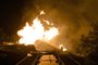 A freight train derailment and explosion in Columbus, Ohio, has authorities evacuating a mile-wide area of the city as they try to contain the blaze and determine what&#x27;s burning. (July 11)
