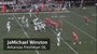 Highlights of Arkansas freshman defensive lineman JaMichael Winston.