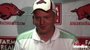 Arkansas offensive coordinator Paul Petrino gives an update on the Razorbacks one week ahead of preseason practice. 