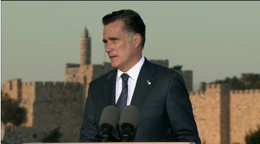 Mitt Romney tried to pull back from an adviser's suggestion that he favored new American aggression on Iran, distancing himself from comments that he would "respect" Israeli military action to prevent Tehran from gaining nuclear capability.