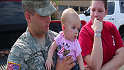 Troops departed Friday from Conway for a deployment to Afghanistan with 75 soldiers of the Arkansas National Guard&#x27;s Company A, 39th Brigade Special Troops Battalion. The troops will be gone for almost a year. 
