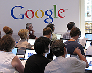Google was in Little Rock Monday to launch a new initiative aimed at getting more small businesses online.