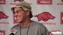 Arkansas coach John L. Smith recaps the Razorbacks&#x27; practice on Thursday. 