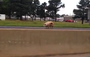 Trish Watts of Benton captured footage of the loose pig on Interstate 30 Thursday morning.