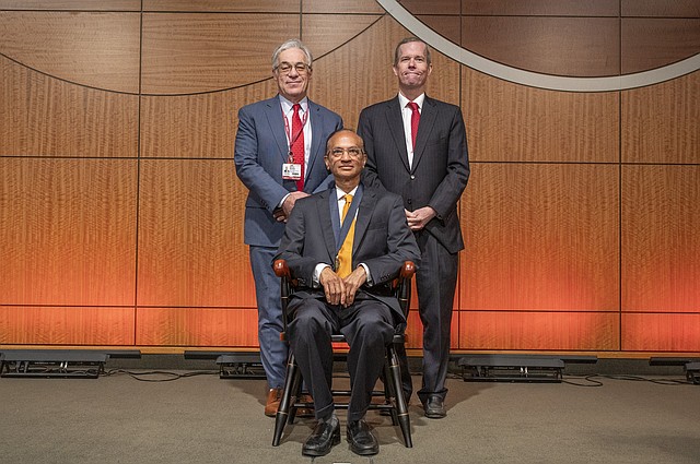 UAMS Invests Rangaswamy Govindarajan, M.D., MRCP, in Hutchins ...