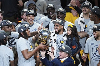Pacers beat Knicks in Game 6 to win East, join Thunder in NBA