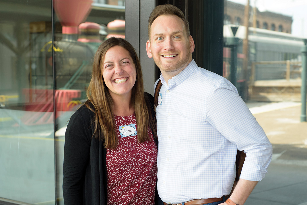 Photo by Michael Hampton / Sara Neumann and Austin Corcoran