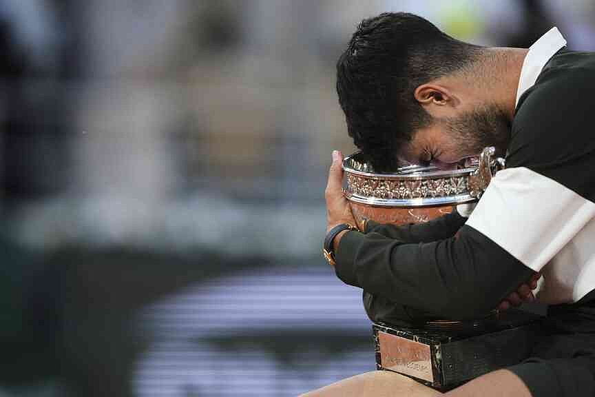 Alcaraz produces another major comeback to win French Open final