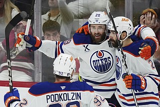 Stanley Cup Final tied as Oilers top Panthers in another OT game ...
