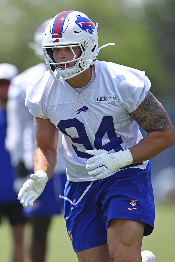 Rookie Landon Jackson finding his footing as the latest skyscraper added to the Bills' collection | Texarkana Gazette