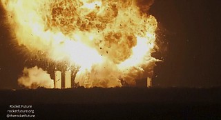 SpaceX rocket being tested in Texas explodes, but no injuries