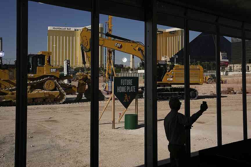Athletics celebrate groundbreaking of $1.75B stadium in Las Vegas