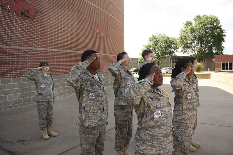 Arkansas High School ROTC cadets return from leadership boot camp ...