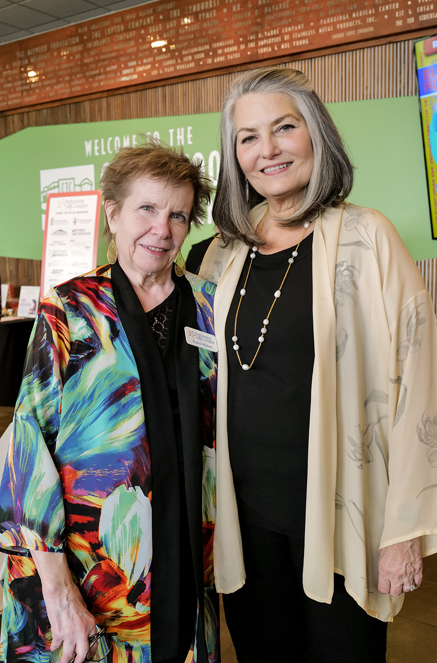 Photo by Mark Gilliland / Karen Wilson and Cathie Kasch