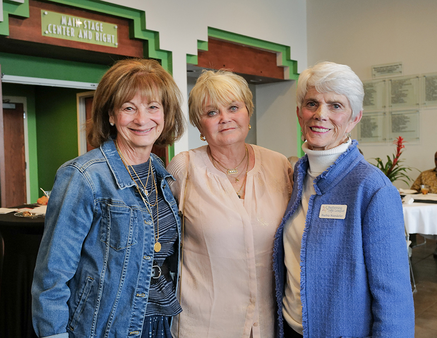 Photo by Mark Gilliland / EIsmahen Kangles, Barb Wise and Barbie Standefer
