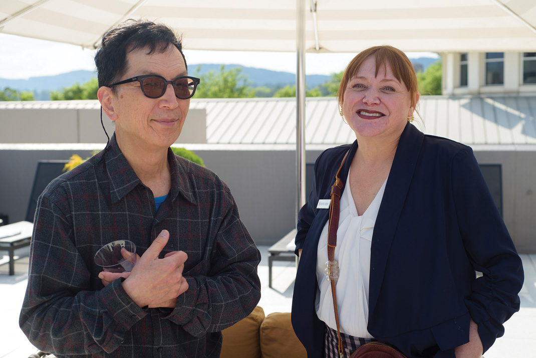 Photo by Michael Hampton / Eldon Takeda and Nichole Ridge