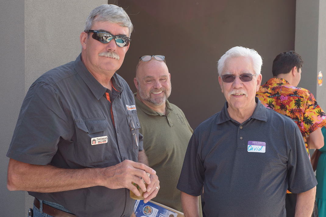 Photo by Michael Hampton / Tom Holly, Ed Callais and David Tissy