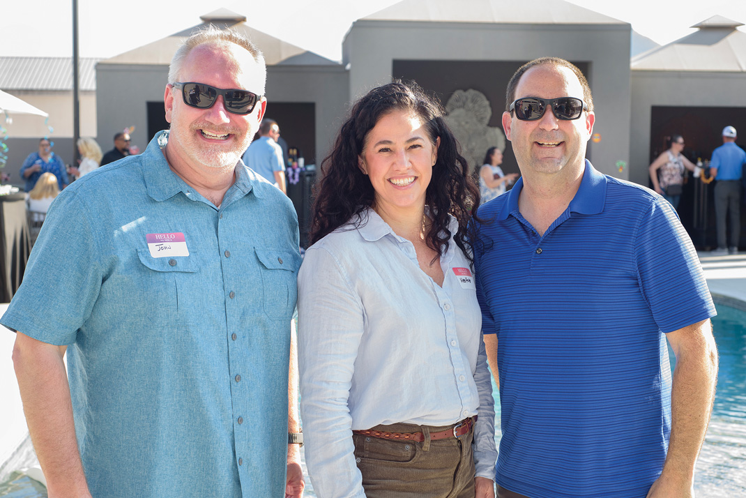 Photo by Michael Hampton / John White, Heather Lakins and Chris Colsen