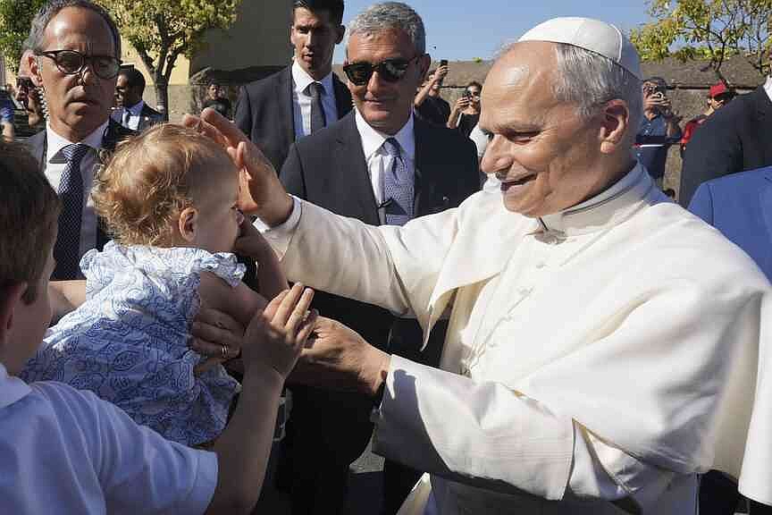 Pope Leo XIV arrives at Castel Gandolfo for vacation to restore ‘body and spirit’