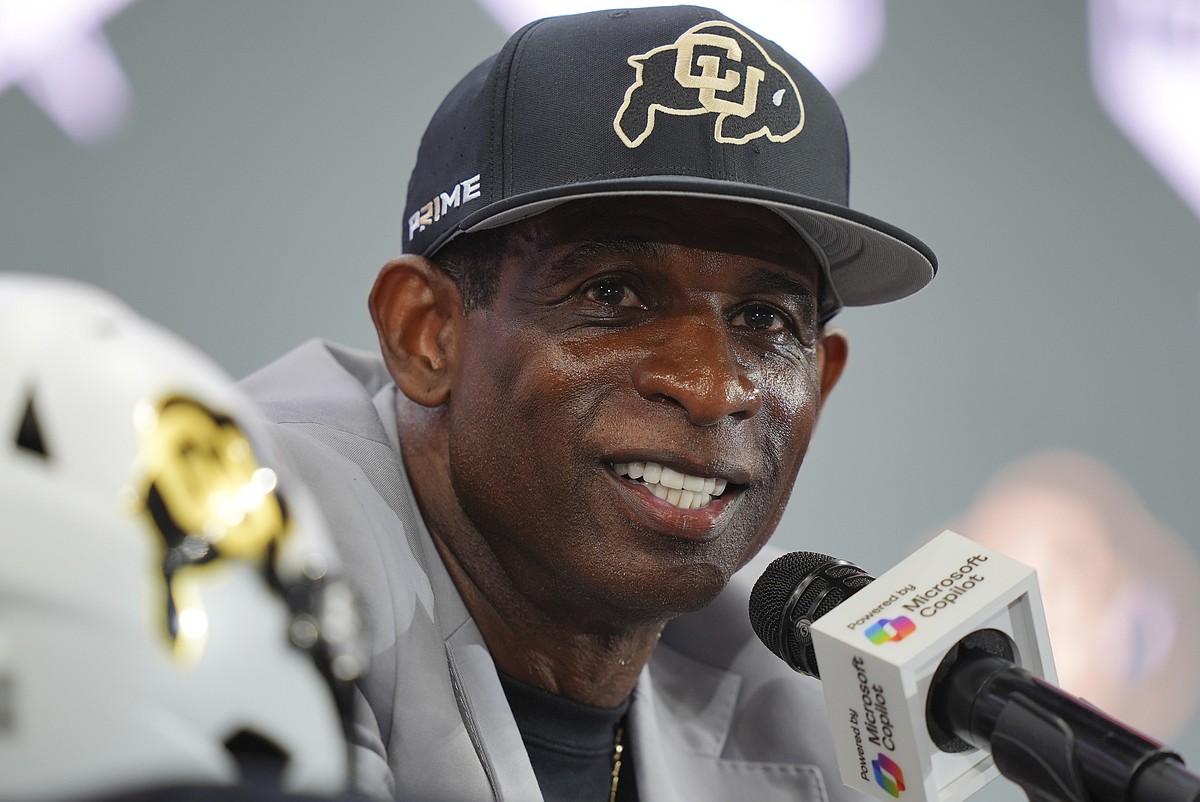 Colorado’s Deion Sanders doesn’t discuss health at Big 12 media days