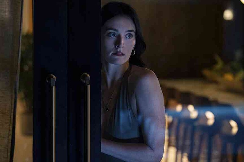 This image released by Sony Pictures shows Sarah Pidgeon in a scene from "I Know What You Did Last Summer." (Brook Rushton/Sony Pictures via AP)