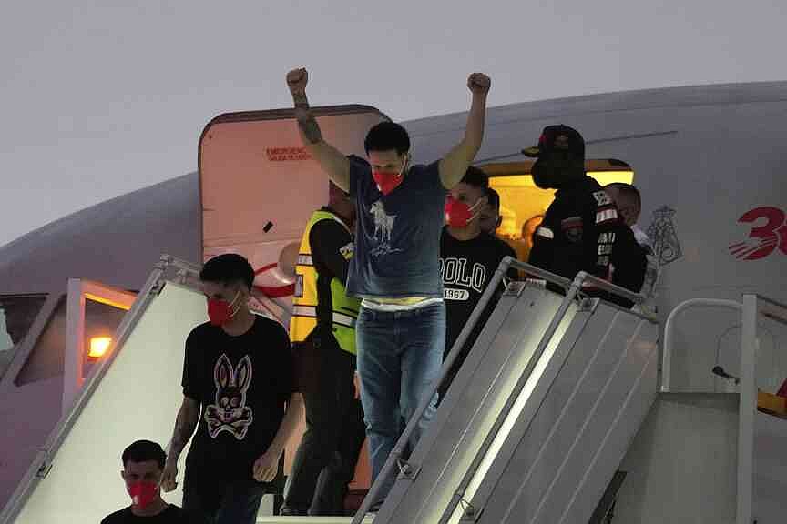 Venezuela releases jailed Americans in exchange for migrants deported to El Salvador by US
