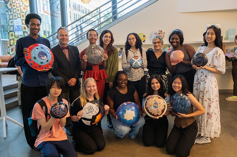 The Translational Research Immersion Program at the University of Pennsylvania gathers undergraduates from around the country to do research at Penn and CHOP and translate their research into art. (Layah Bogen/Institute for Translational Medicine and Therapeutics/TNS)
