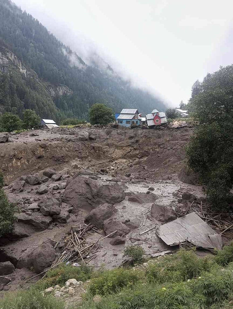 Torrential rains trigger flash floods in Kashmir, killing at least 56 ...