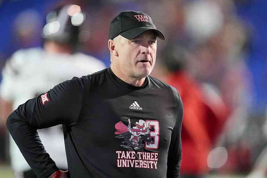 Texas Tech’s Joey McGuire feels pressure after roster overhaul
