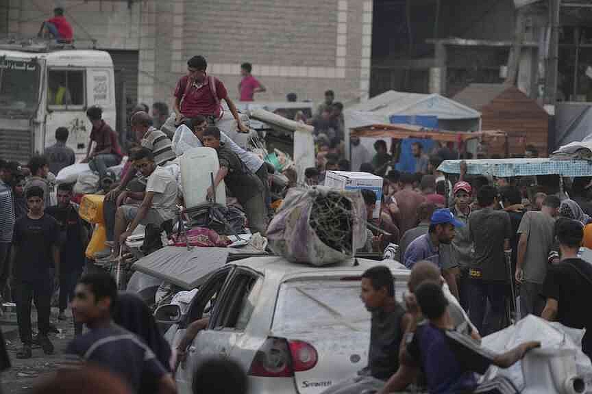 Israeli military says strikes on Gaza hospital targeted Hamas camera